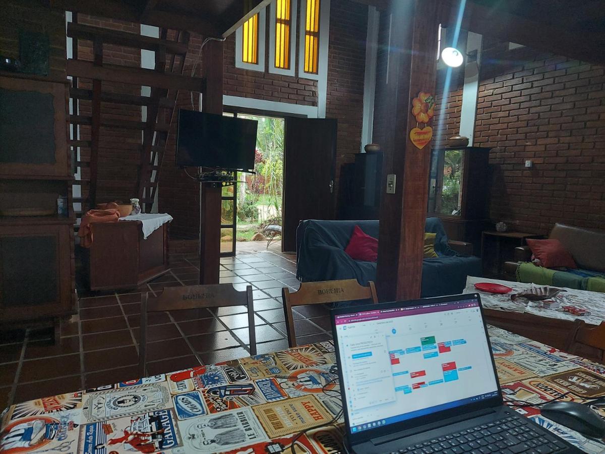 Casa Rustica Alema - 50M Da Praia Ubatuba Eksteriør billede